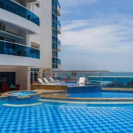Fabulous 2bd Apt With Sea Views Apartamento Cartagena